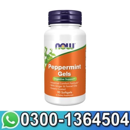 Now foods supplements peppermint gels with ginger in pakistan