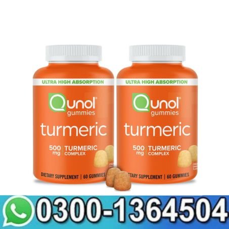 Qunol Turmeric Gummies 500mg Ultra High Joint in Pakistan