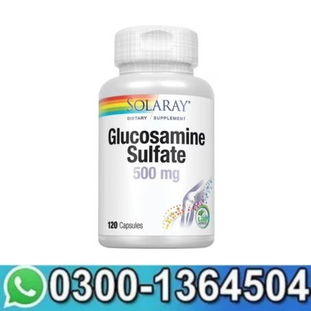 Solaray Glucosamine Sulfate 500 mg | Healthy Joint Flexibility in Pakistan