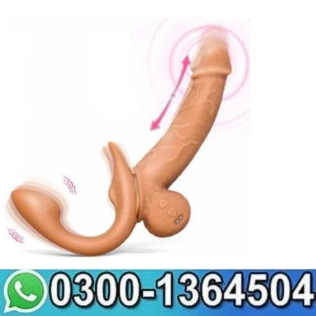 Strapless Strap On Double Ended Dildo Female Sex Toy In Pakistan
