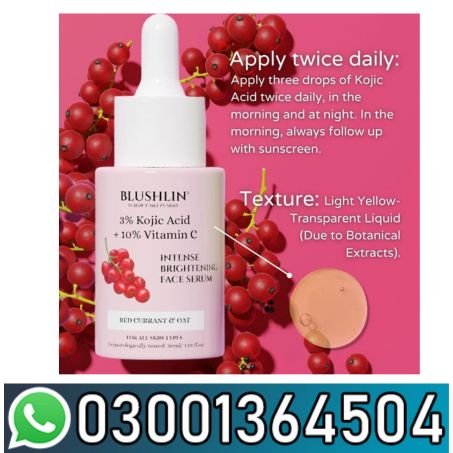 Blushlin Kojic Acid Serum in Pakistan