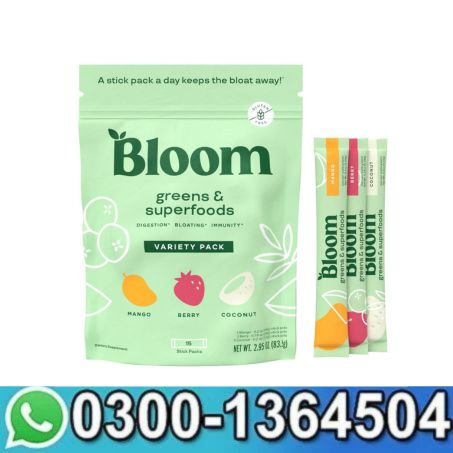 Bloom Nutrition Superfood Greens Powder, Digestive Enzymes in Pakistan