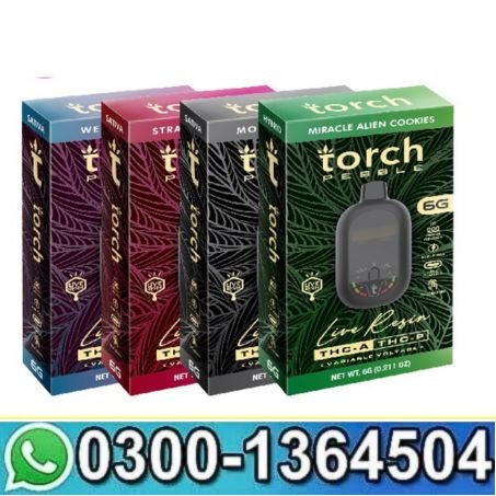 Torch Pebble Live Resin Disposable 6G In Pakistan