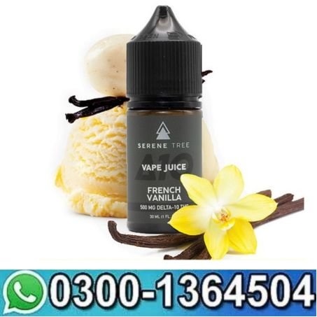 Serene Tree Delta-10 THC French Vanilla Vape Juice 500mg In Pakistan