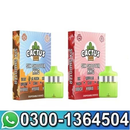 Cactus Labs HHC Disposable Six Shooter 6G In Pakista