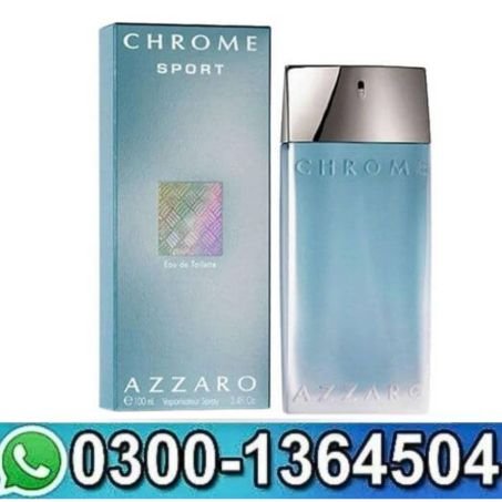Azzaro Chrome Sport Eau De Toilette For Men - 100ML in Pakistan