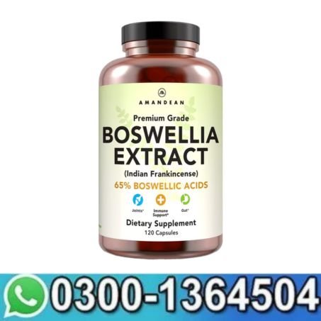 amandean boswellia serrata extract. 500mg 120 veggie capsules in Pakistan