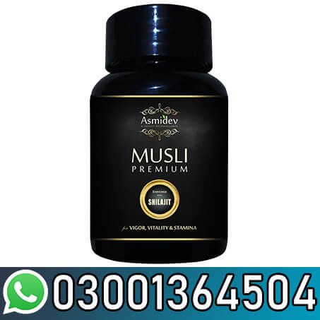 Asmidev Musli Premium Capsule Price in Pakistan