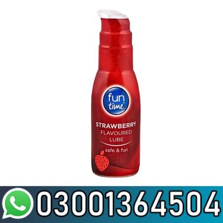 Fun Time Strawberry Flavoured Lube In Pakistan