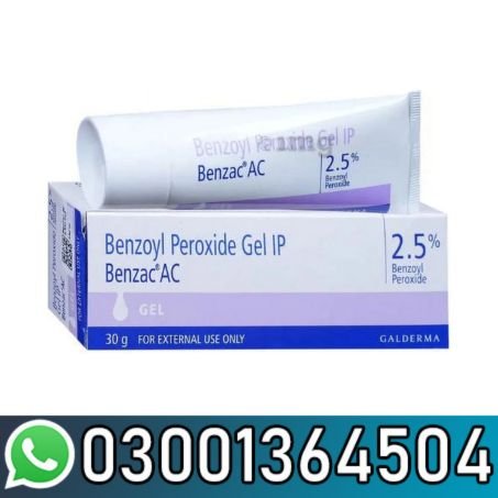 Benzac AC 2.5% Gel In Pakistan