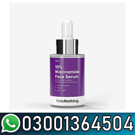 Niacinamide Face Serum For Acne Marks Scars With Niacinamide Zinc Oxide In Pakistan