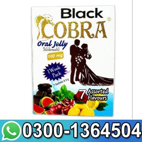 Black Cobra Oral Jelly Price In Pakistan