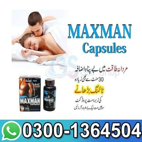 Maxman Capsules in Pakistan