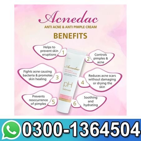 Acnedac PH Balanced Anti Acne & Anti Pimple Cream