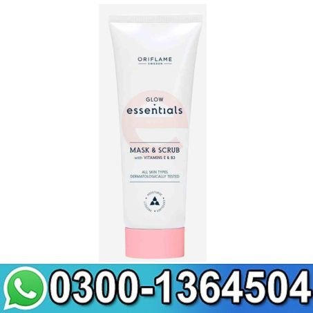 Glow Essentials Mask & Scrub Oriflame In Pakistan