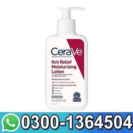 Cerave Itch Relief Moisturizing Lotion 8 Oz