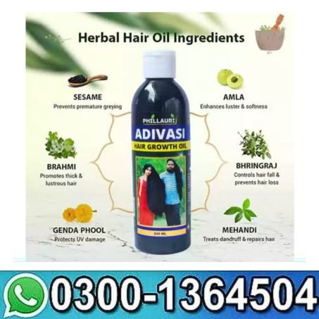 Phillauri Adivasi Jadibuti Natural Regrowth Hair Oil Price in Pakistan