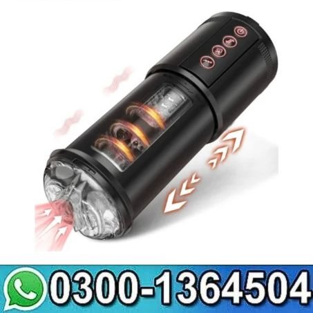 3 in 1 Automatic Male Masturbator Cup with Sucking & Vibrating & Thrusting Modes