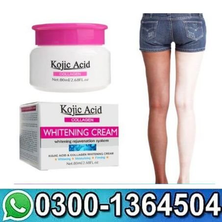 GUANJING Kojic Acid Collagen Face Body Glowing Cream 80ml in Pakistan