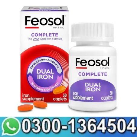  Feosol Complete Iron Supplement Caplets Bifera in Pakistan