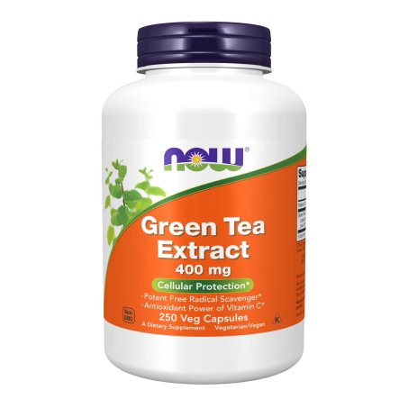 Now Supplements Green Tea Extract 400 mg with Vitamin C Cellular Protection 250 Veg Capsules in Pakistan