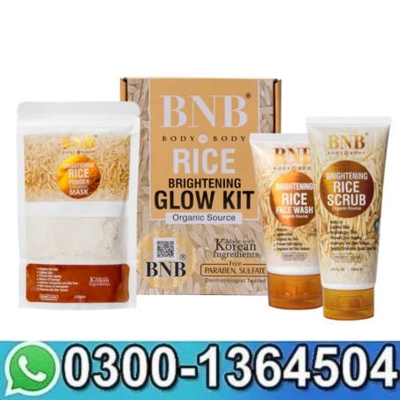 Rice Extract Facial Kit For Bright & Glowing Skin In Pakistan