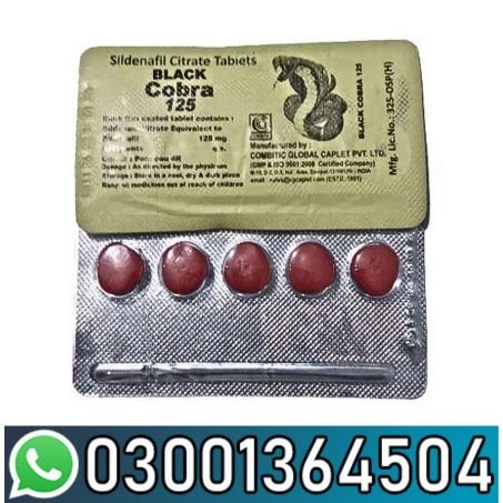 Black Cobra  Tablets in Pakistan